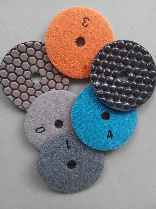 Diamond tile marble granite cloud stone polished dry - polished dry - polished polishing slice soft grinding sheet