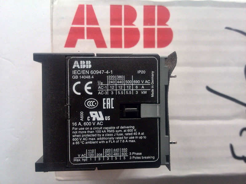 IEC/EN 60947-4-1 relay IEC/EN 60947-4-1 Electrical Equipments ...