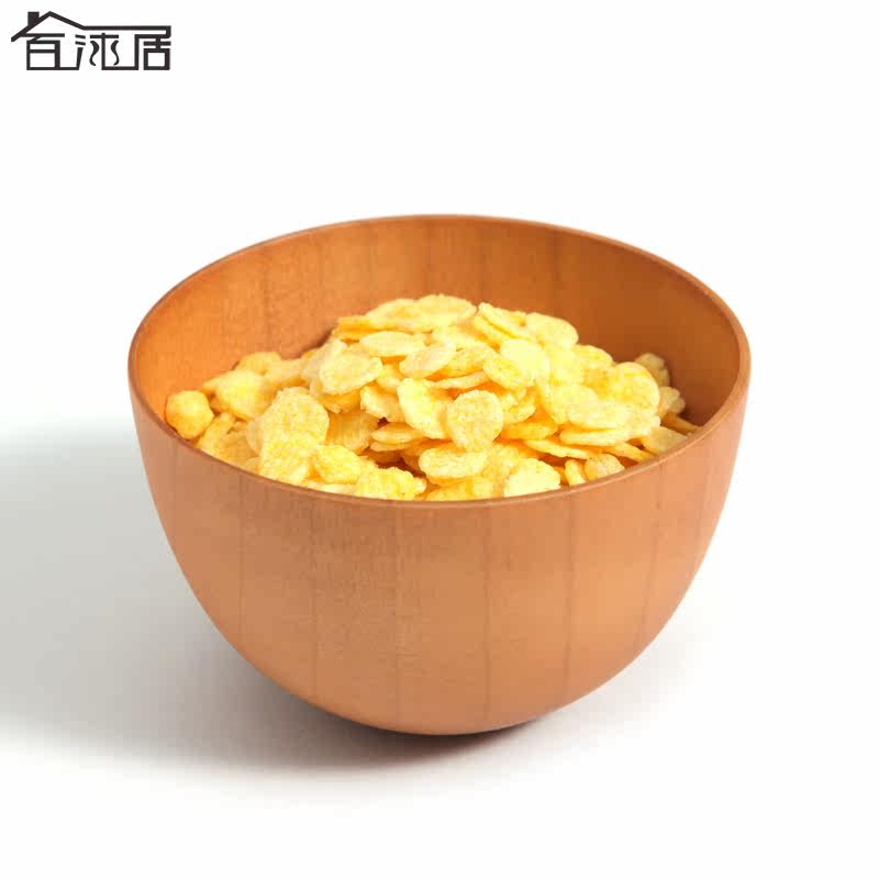 百沐居酸枣木碗 天然日式小碗 环保原木儿童碗无漆无蜡木质餐具