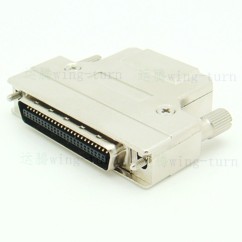 Yunteng FMC50M-AS SCSI connector Iron shell HPCN50 core pressure line male cable plug