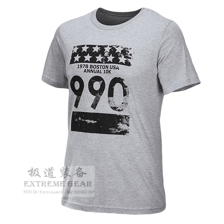 Extreme Road equipment Spot New Balance 990 Memorial pure cotton T-shirt speed dry breathable USA made of two colors-Taobao