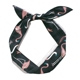 Siêu tiên nhỏ tươi lưới tóc ban nhạc ins Hàn Quốc ngọt ngào hoa anh đào retro chéo dây headband băng đô tóc phụ kiện tóc băng đô turban Phụ kiện tóc