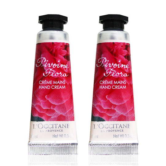 L’OCCITANE 欧舒丹 牡丹护手霜(10ml)X2台湾官网直邮进口