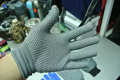 Buy five get one free low-cost outdoor mountaineering rubber mountain climbing wear-resistant non-slip driving work gloves 10 pairs of monochrome