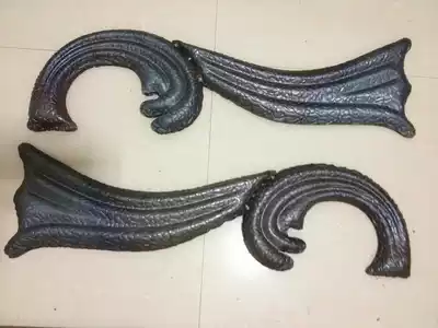 Wrought iron accessories Wrought iron door door flower accessories Stamping iron door flower