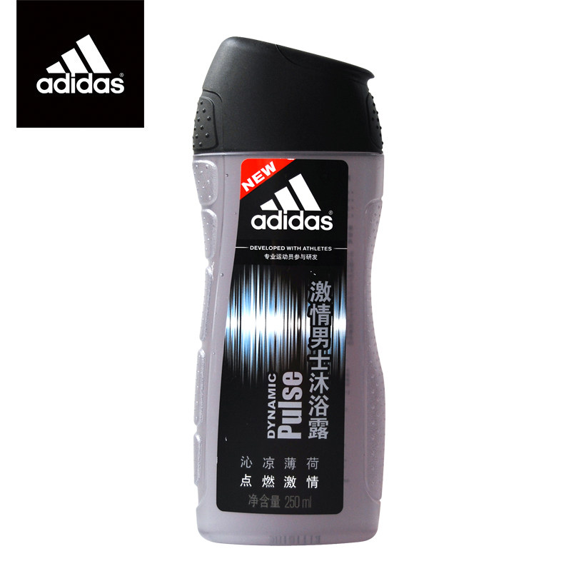 【天猫超市】阿迪达斯男士沐浴露激情250ml不含皂质温和配方