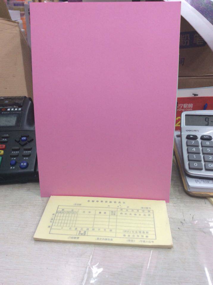 160g color A4 high quality flat cardboard DIY hand paper thick greeting card hand card hand drawing paper