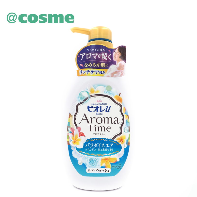 Biore/碧柔精油芳香沐浴乳（水润花果香型）500ml 日本直邮