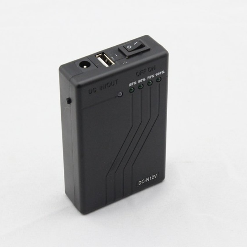 Polymer battery monitoring and debugging power supply rechargeable lithium battery field DC12V3800mAh 5V5600mAh with charge