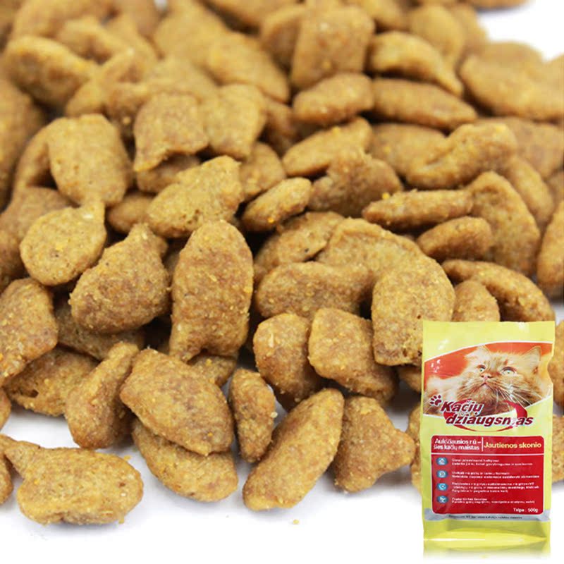 天然成猫粮 三文鱼海鲜成猫猫粮 独立精装500g*3包 猫粮猫主粮