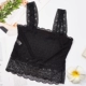 Mùa hè ren trắng chạm đáy chống ánh sáng quấn ngực ống với một chiếc áo vest ngắn đoạn cô gái vai ngang vai nội y cao cấp Ống