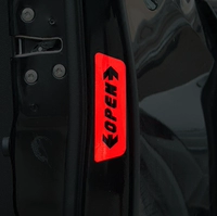 Auto Sticker Door Post Open Sticker Open Door Предупреждение после открытия двери Anti -Ippact Sticker Безопасные отражающие автомобильные наклейки