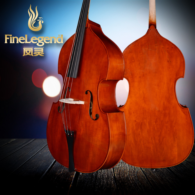 Receive the fengling bass FLB11 beginner exam grade instrument bass cello double cello 1 4-4 4