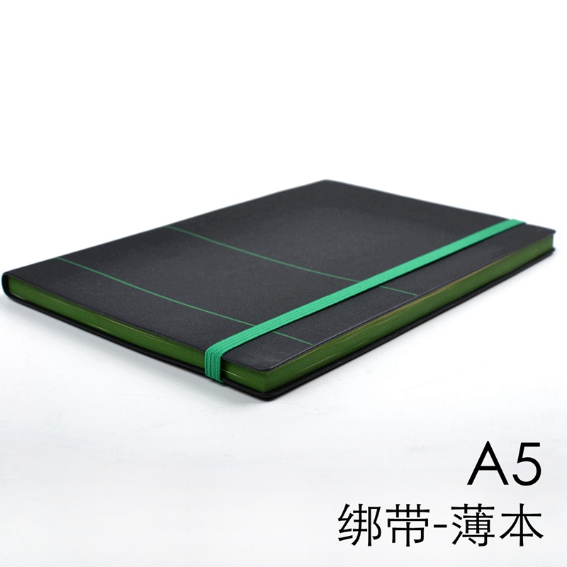 A5 Flex Strap Notebook Soft Face Notepad Fashion Personality Office Stationery Business Foreign Trade Benko Customizable