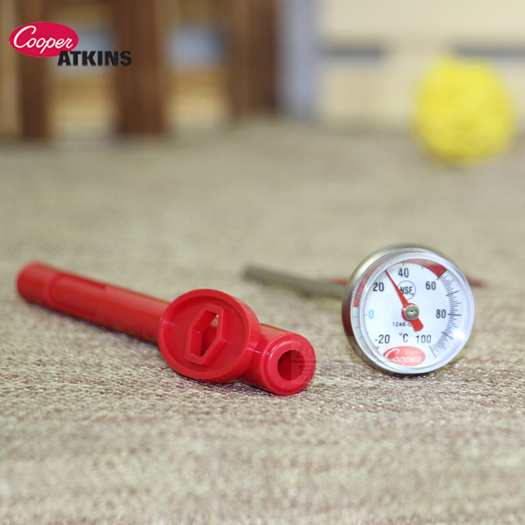 U.S. Cooper-Atkins 1246-02C Imported Thermometer Calibrable Bag Chef Thermometer