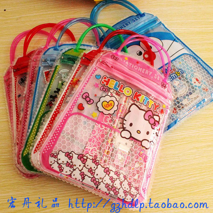 Kindergarten Elementary School Students Gifts Creative Stationery Bags Handbag Students Gift Children Birthday Stationery Items