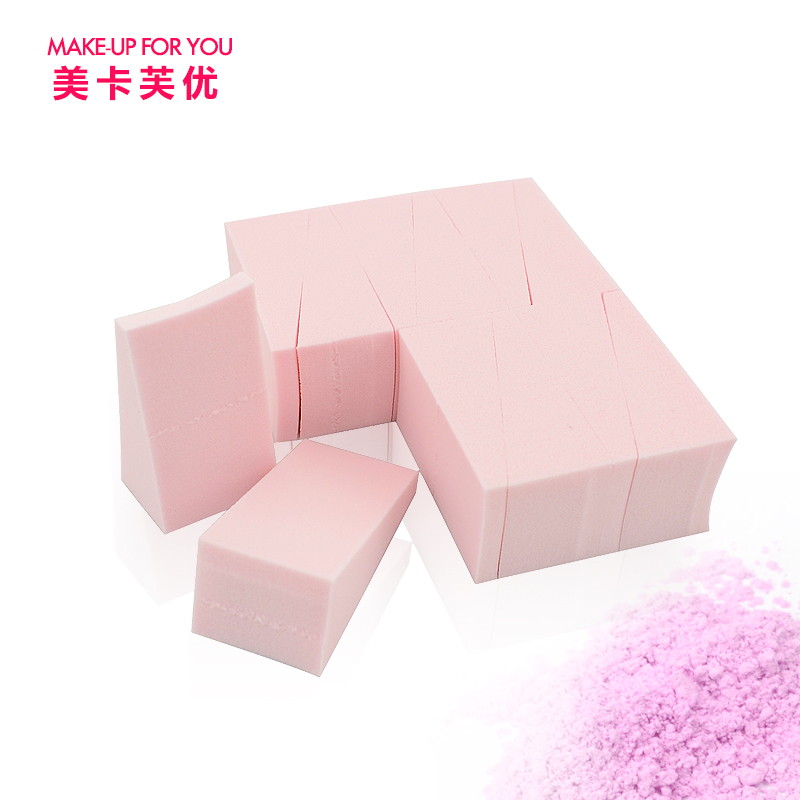 美卡芙优 梯形化妆海绵粉扑 亲肤化妆棉 非乳胶粉底扑 底妆工具