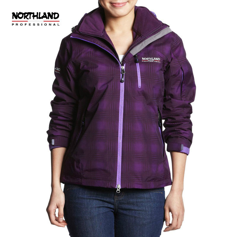 NORTHLAND/诺诗兰 瑞拉达女款三合一冲锋衣 GS112521