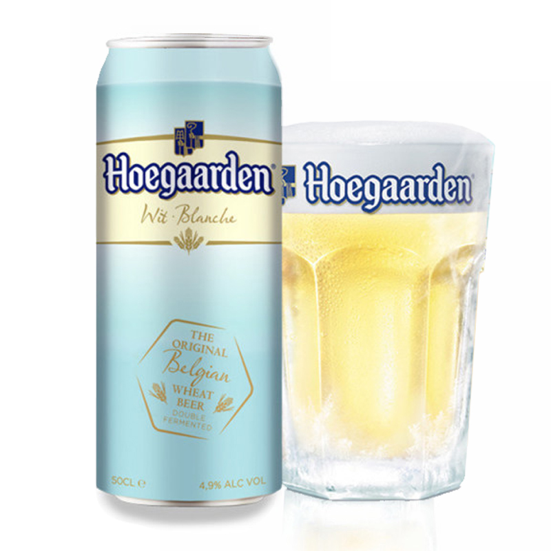 【苏宁易购】福佳 Hoegaarden 白啤酒 原装进口 500ml*12听装