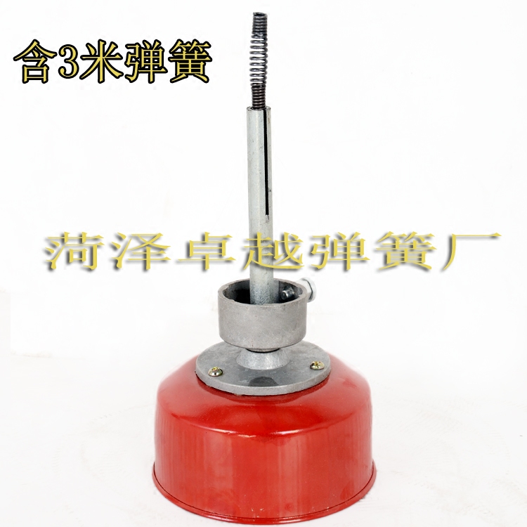 Electric pipe cleaning machine accessories Pipe dredger drum hoist 3 m spring Sewer cleaning machine accessories