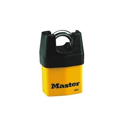 US MasterLock Materlock 931DPF exchangeable lock bile plastic housing padlock bag hooked lock