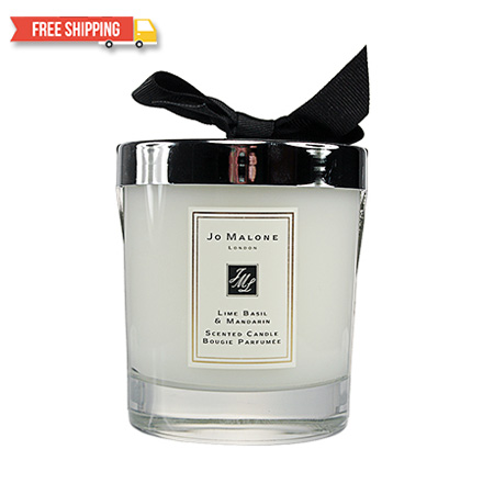Jo Malone 祖马龙香薰蜡烛200g 青柠罗勒沉静柔和舒适安逸草药香