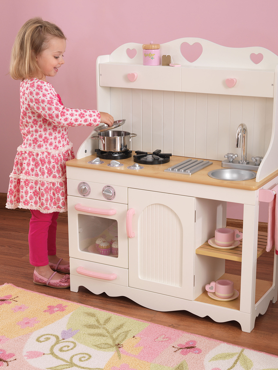 KidKraft 3岁+普雷利玩具厨柜