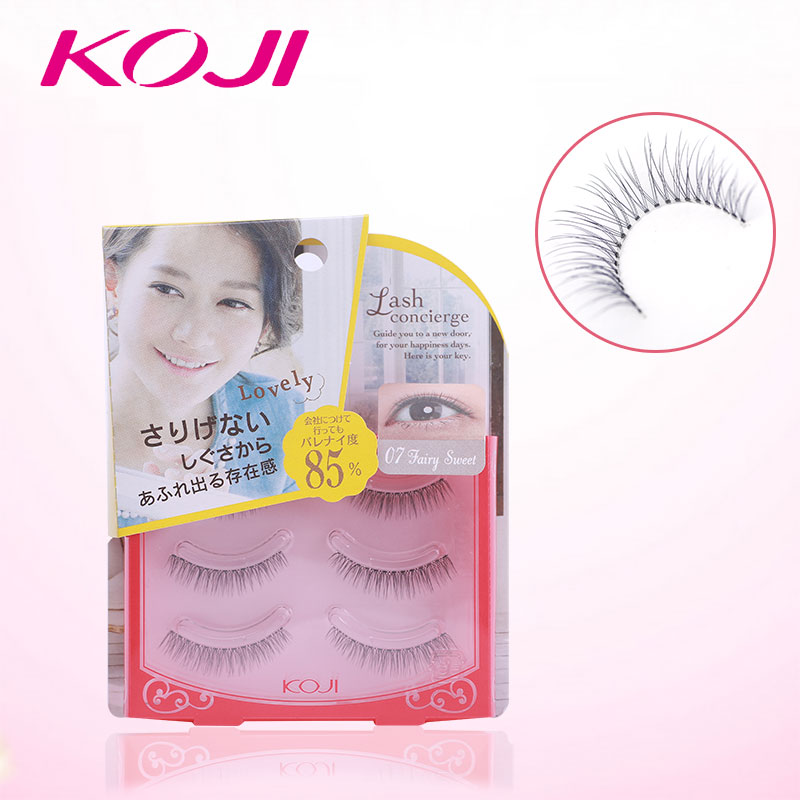 升级款KOJI/蔻吉Lash Concierge 上假眼睫毛 自然纤长 交叉型 7号