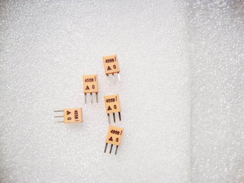 New 455B crystal filter Ceramic crystal notch device TV remote control common accessories three-legged copper feet