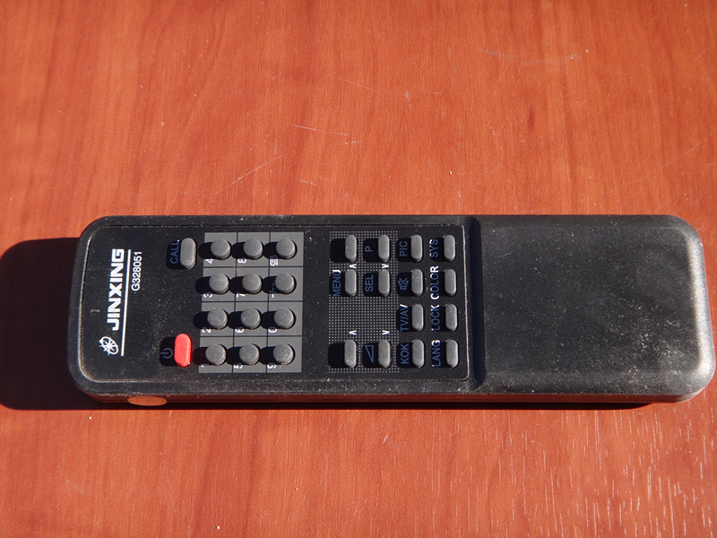 Venus TV remote control G328051 picture can be the same