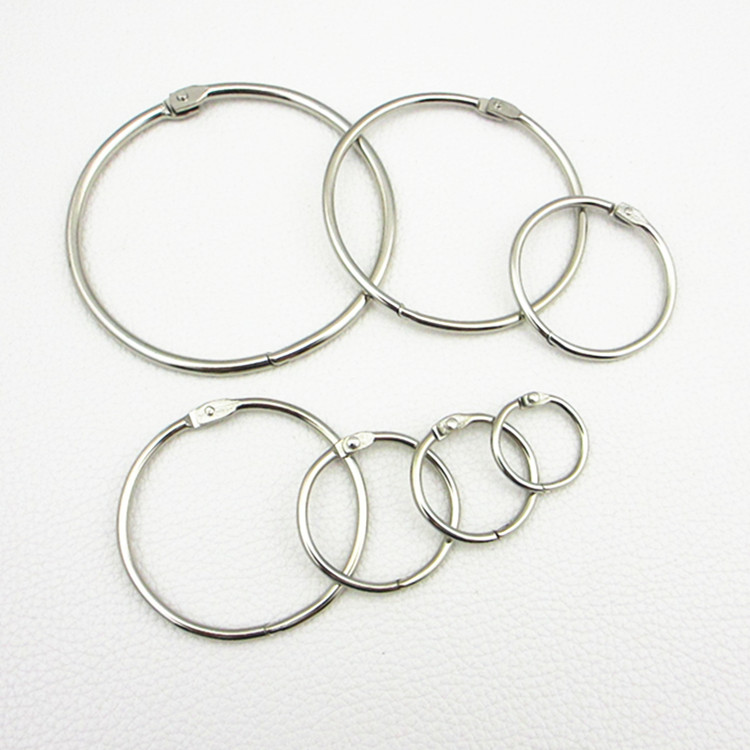 DIY binding ring 38MM book ring movable iron ring binding ring opening card ring card ring keychain