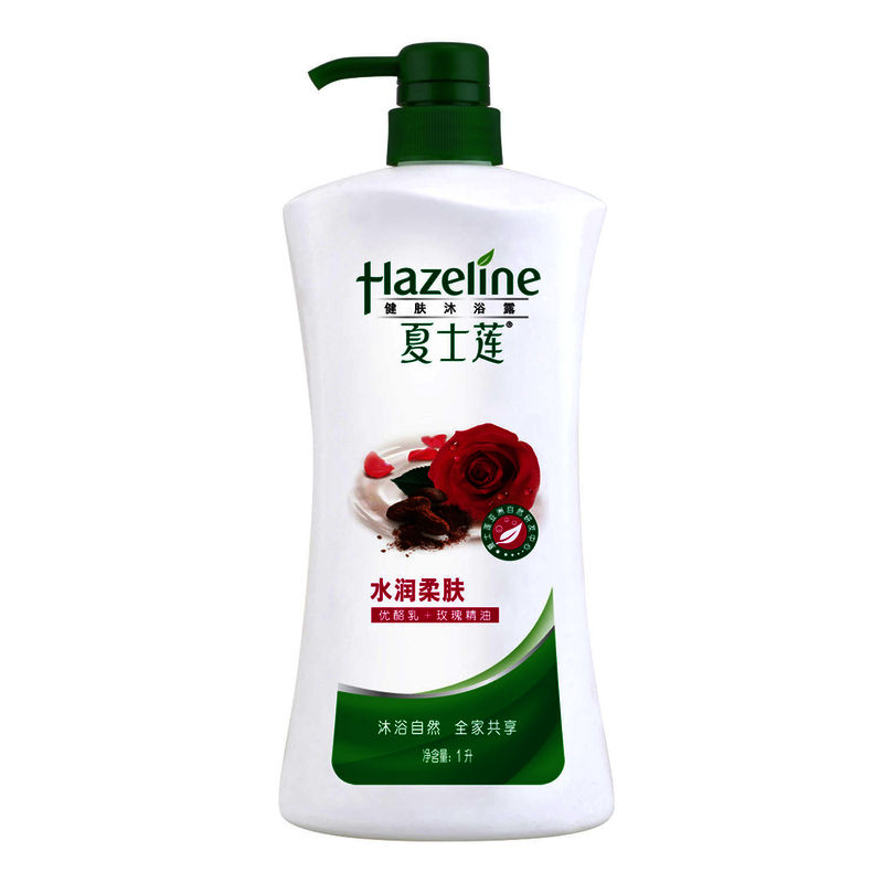 【天猫超市】Hazeline/夏士莲水润柔肤健肤沐浴露 1L 温和水润
