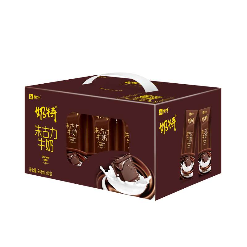利乐钻一杯奶特浓情朱古力奶243ml×12盒