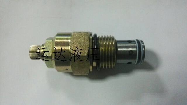 Cartridge relief valve instead of inlet valve pressure regulating valve hydraulic station pressure regulating valve