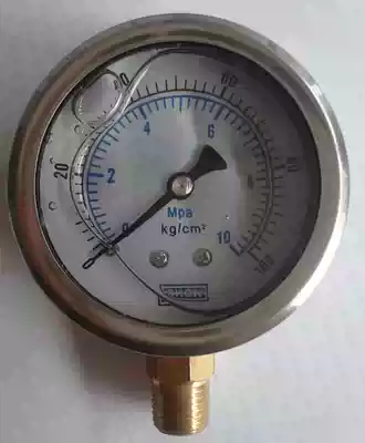 High quality hydraulic radial shock resistance pressure gauge surface 60 0-10MPa 0-15Mpa 0-25 0-40, etc