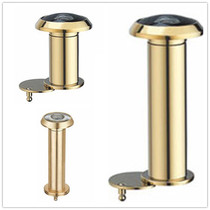 High-end pure copper cat eye security door mirror 14-16-24 high-definition wide-angle optical cat eye for hotels