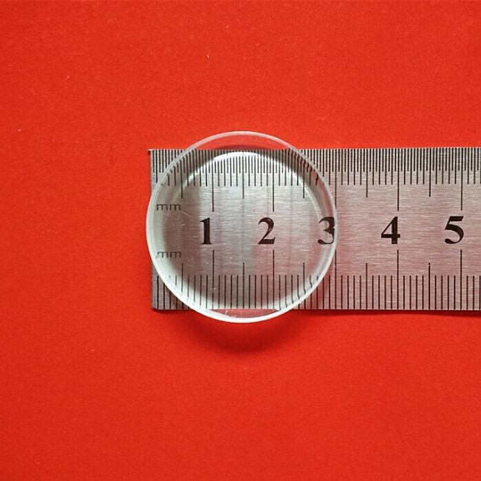 凹透镜镜片直径3cm焦距-7.5cm 双凹 手持 缩小镜 光学教学仪器