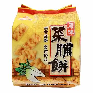 巧益 原味菜脯饼 160g