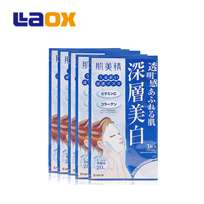 laox Kanebo/嘉娜宝 肌美精5枚入维生素C胶原蛋白保湿深层面膜