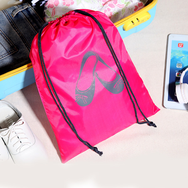 Cute fashion home drawstring drawstring mouth storage bag business travel shoes storage bag shoe bag clothes underwear bag