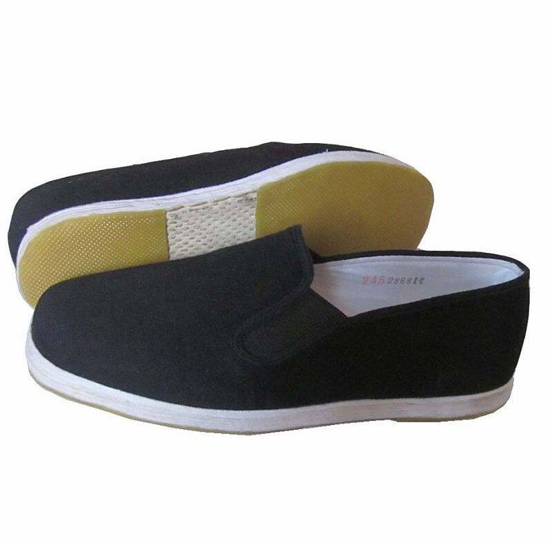 Sloth shoes Men's shoes Men's black flat bottom Old Beijing cloth shoes Men's foot pedal pure handmade cotton cloth Thousand Floors Casual Shoes-Taobao