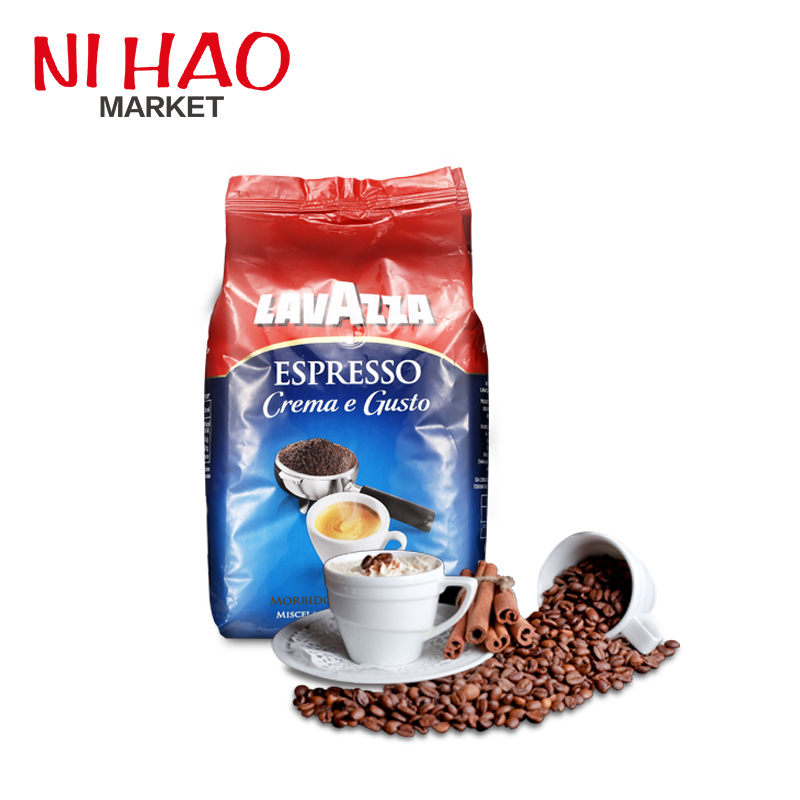 意大利原装进口 拉瓦萨LAVAZZA 浓缩奶香咖啡豆 1000G/袋