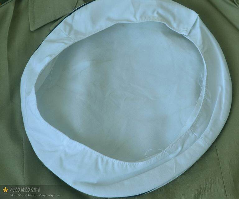 74 Cultural Revolution hat jacket Old hat cover during the Cultural Revolution Period of the hood 74 Police cap jacket Sea hat jacket No. 3