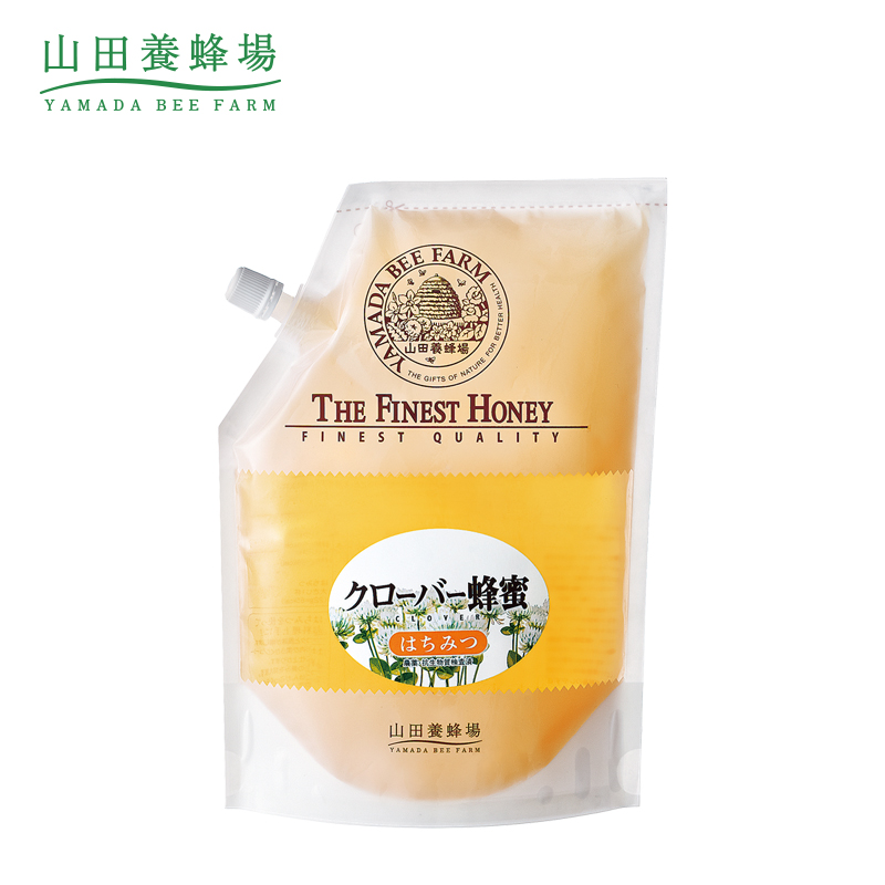 【日本直邮】山田养蜂场 加拿大产三叶草蜂蜜 1kg