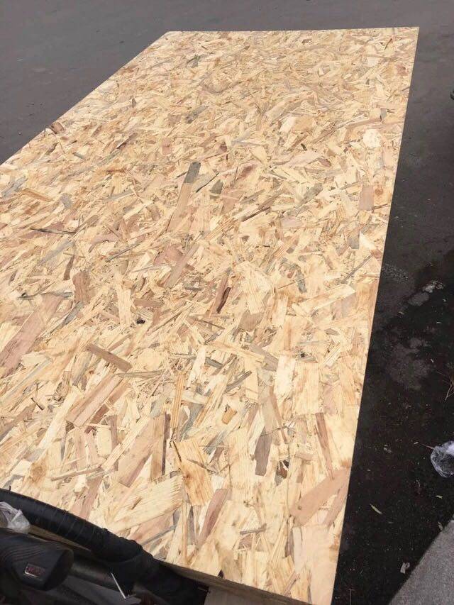 Osson board Imported from Germany OSB wardrobe wall decoration background High density shaved wood board 9121518 thick E0 environmental protection
