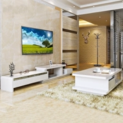 Hiện đại mới đơn giản sơn bàn cà phê kính thiên văn tủ nhỏ căn hộ phòng khách bộ bàn ghế