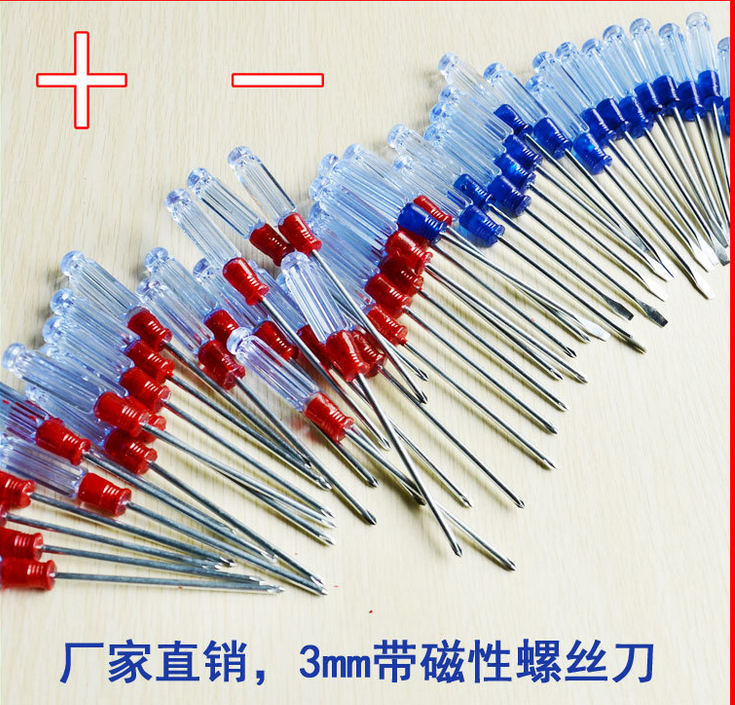 S Phillips Screwdriver Crystal Transparent 3mm Small Screwdriver Sloth Screwdriver Screwdriver