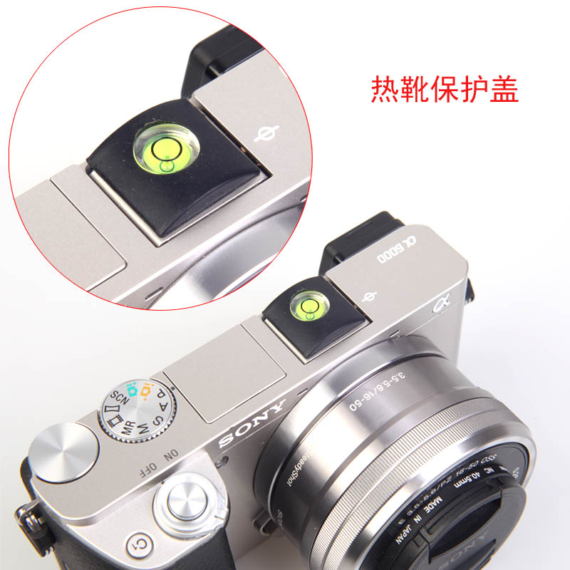 Baizhuo レベルホットシューカバー ソニー マイクロシングルカメラ A6500 A6400 A6300 A6000 A5000 A7M2 S2 R2 A7S A7M3 A9 RX1 ボディ保護アクセサリー