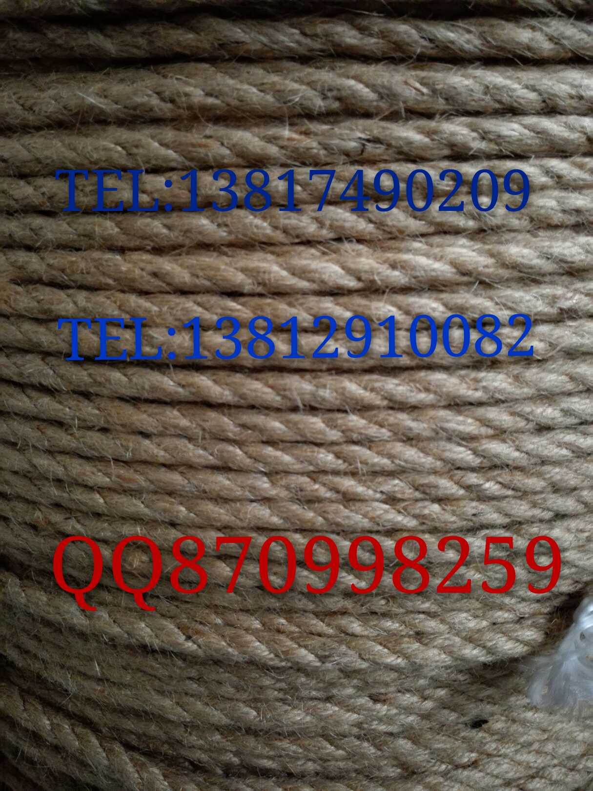 Manila hemp rope diameter 46mm810121416mm