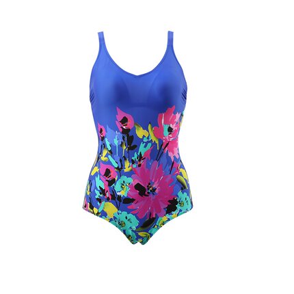 selmark欧洲进口遮肚显瘦沙滩温泉度假连体泳衣泳装女B0753-tmall.hk天猫国际